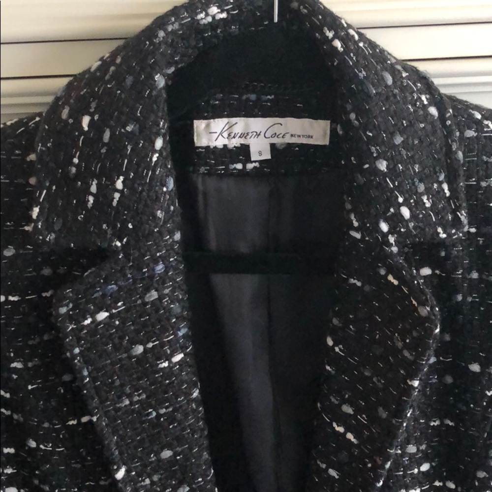 Kenneth Cole New York Tweed Coat